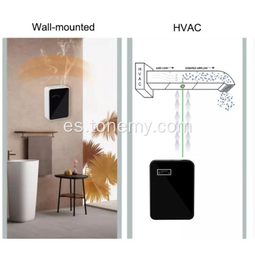 Máquina difusora de aroma de oficina montada en la pared